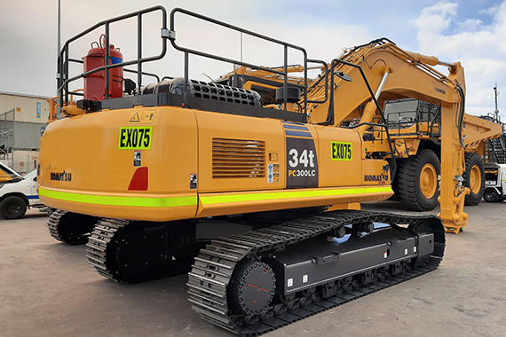photo of excavator
